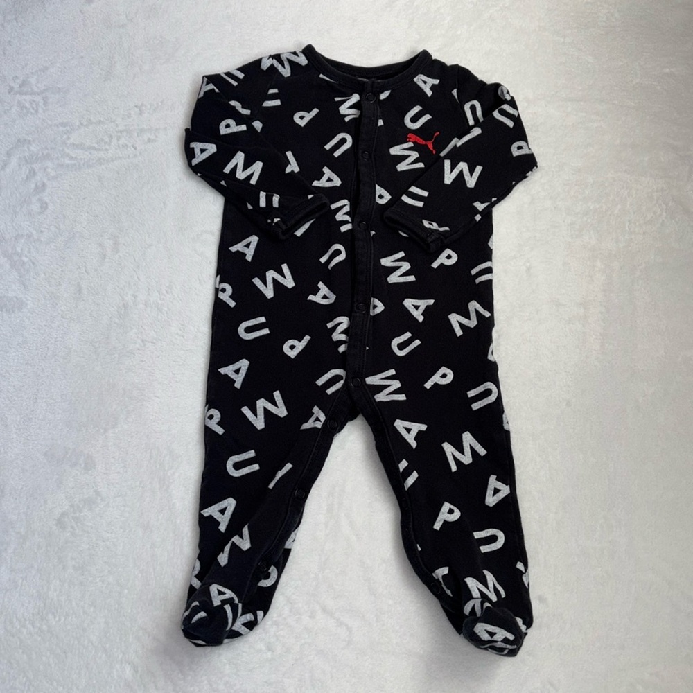 Puma footie/ sleeper 3-6 months